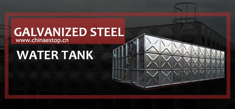 M Galvanized Water Tank M Elevated Steel Tower Galvanized