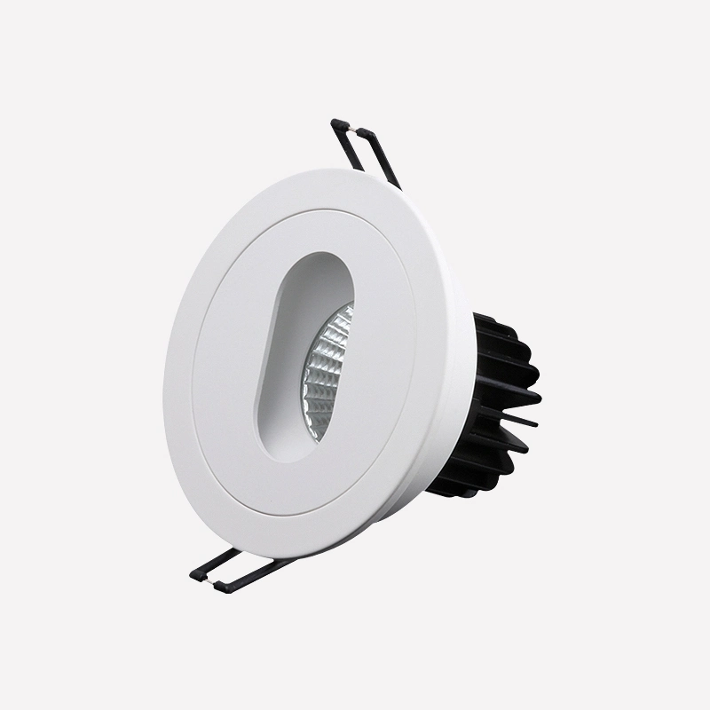 8W 10W Diameter 110mm Triac Dimming Recessed COB LED Downlight with Oval Hole