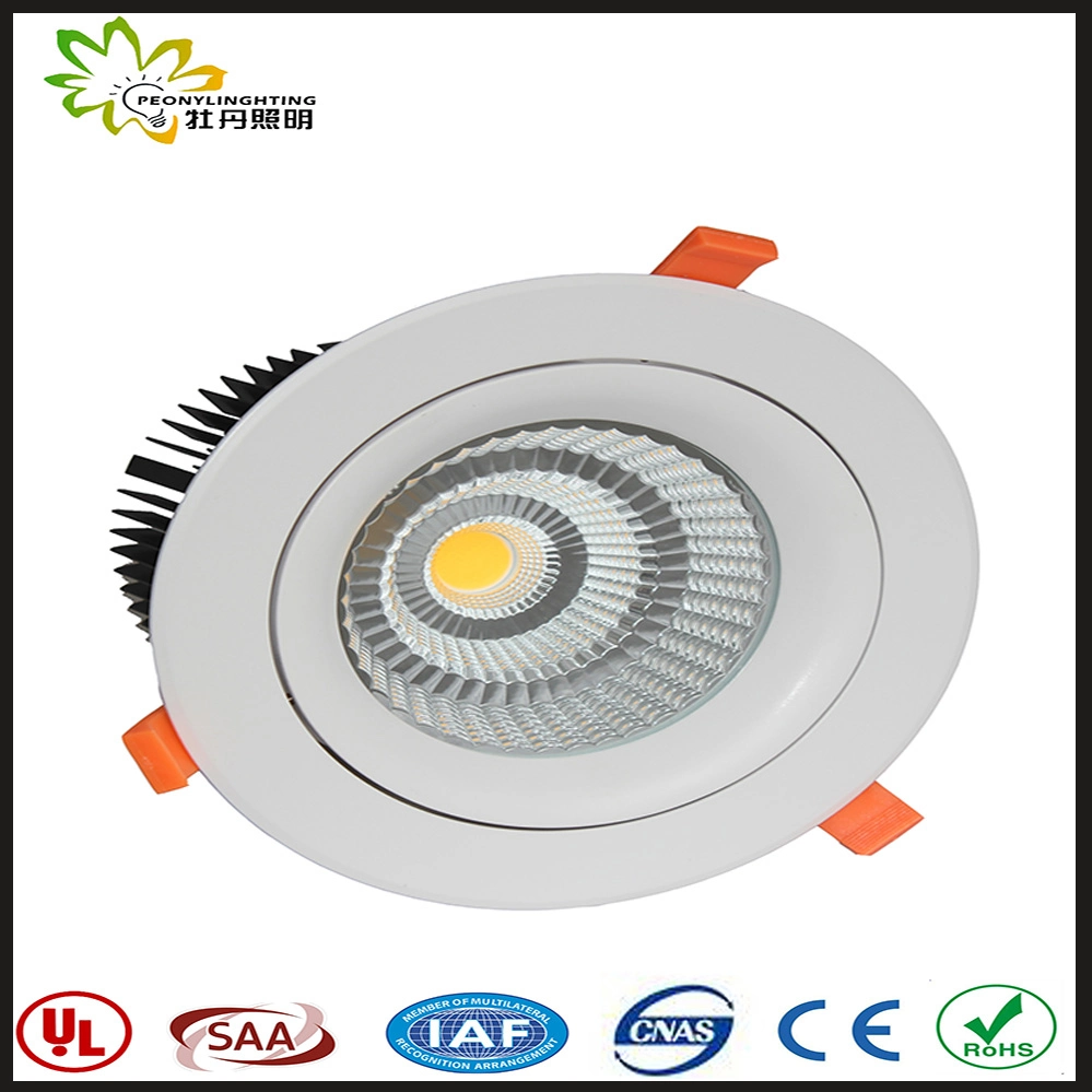 COB LED 50W Downlight SAA Approval Australia Standard, LED Down Light, LED Spot Down Light