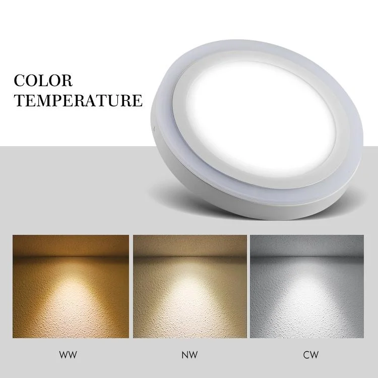 18+ 6W Recessed Round Square LED Downlight Panel Light