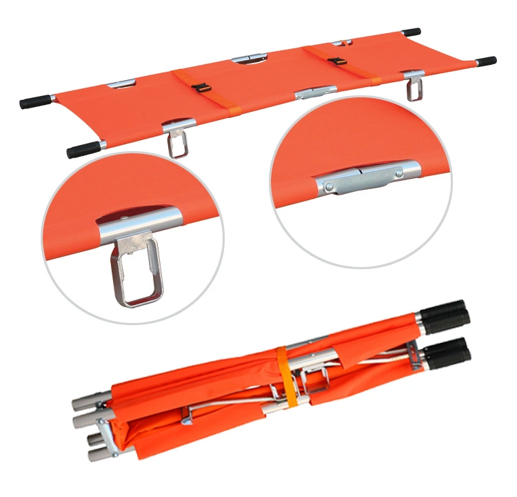 Medical Aluminum Alloy Foldaway Stretcher