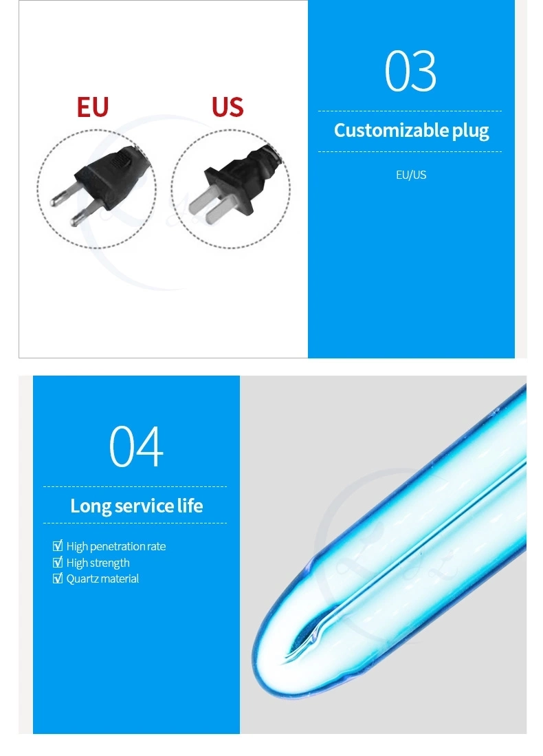 UV C Room Sterilizer on Trolley Industrial UV Sterilization Trolley UV Lamp Trolley