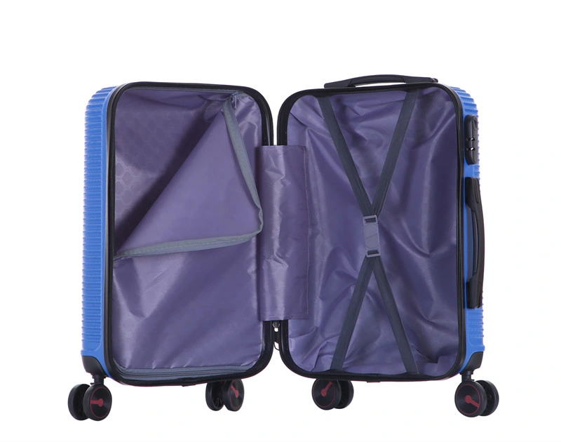 3 Piece Set ABS Trolley Luggage with Lock and 4 Wheels (XHA166)