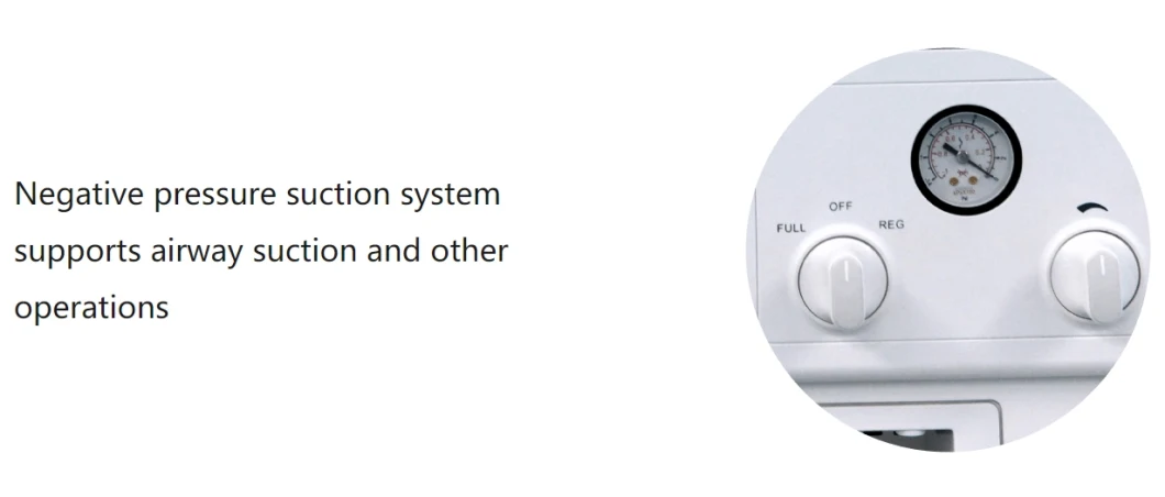 Medical Device Top Grade Trolley Anesthesia Machine with Workstation