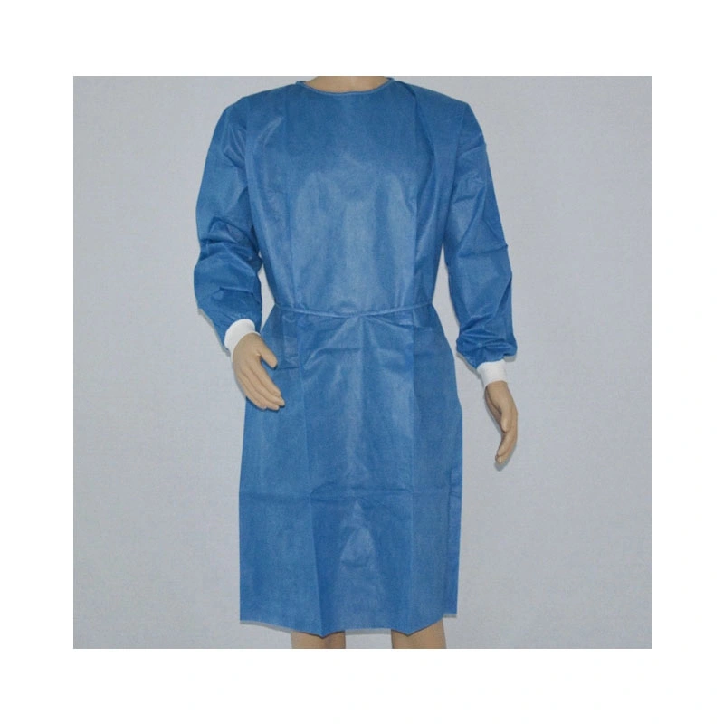 Gown SMS Doctor's Gown Isolement Blouse Chirurgicale Disposable Patient Doctor Gown Sterile