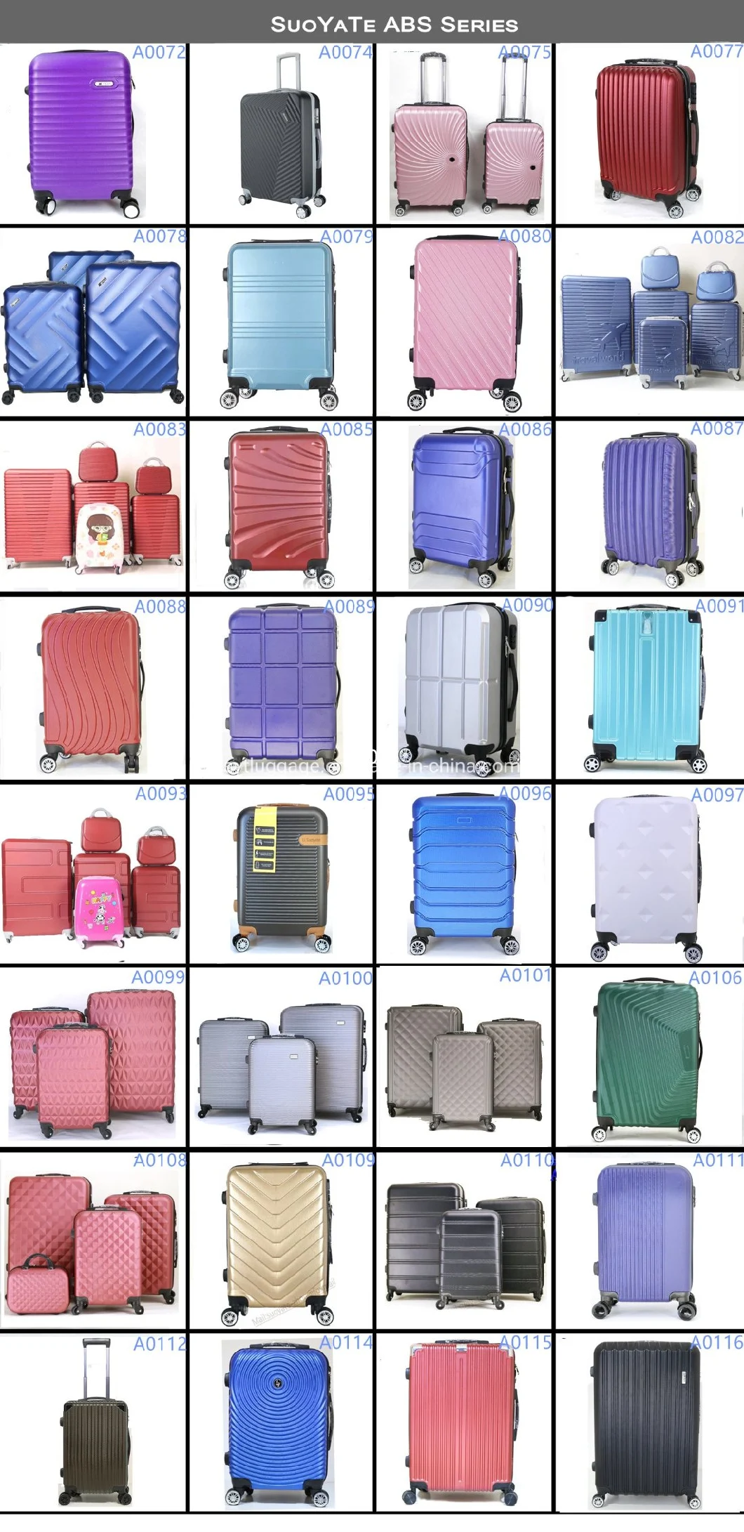 ABS Trolley Bag Suitcase/Luggage Set 20/24/28 Inch 3 Pieces Set