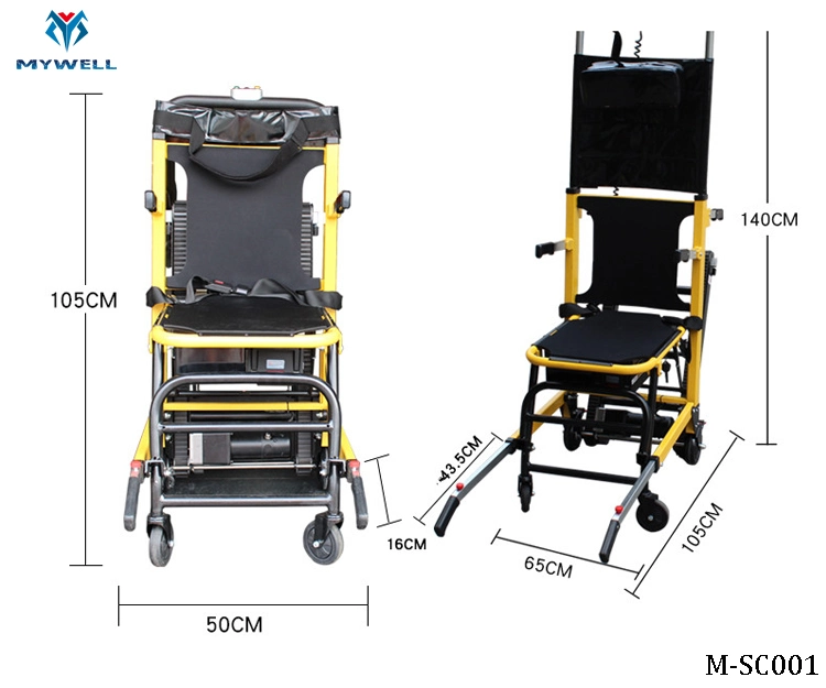 M-ESC001 Medical Rescue Stair Power Lift Chair Stretcher for Disabled People