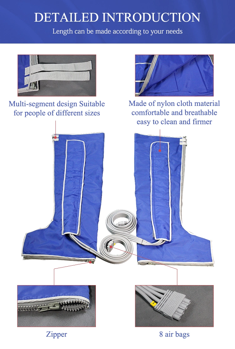 Infrared Lymph Drainage Pressotherapy Leg Massage Equipment