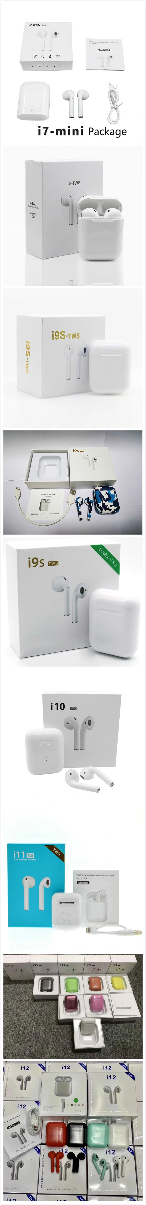 2019 Amazon Top Sale I9s Tws Stereo Earbuds Bluetooth Wireless Earphone in-Ear Bluetooth 5.0 Headphone