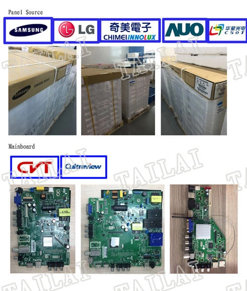 OEM Home 43inch Full High Resolution LED TV with Coaxial HDMI USB VGA