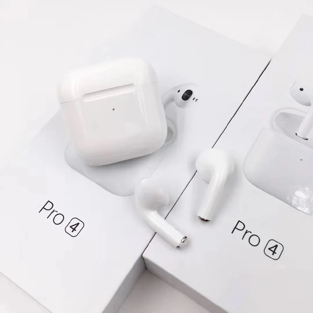 Top-Selling Tws PRO 4 Bt5.0 Siri Earphone Touch-Controlled Earphone Wireless Earphone PRO4 Tws