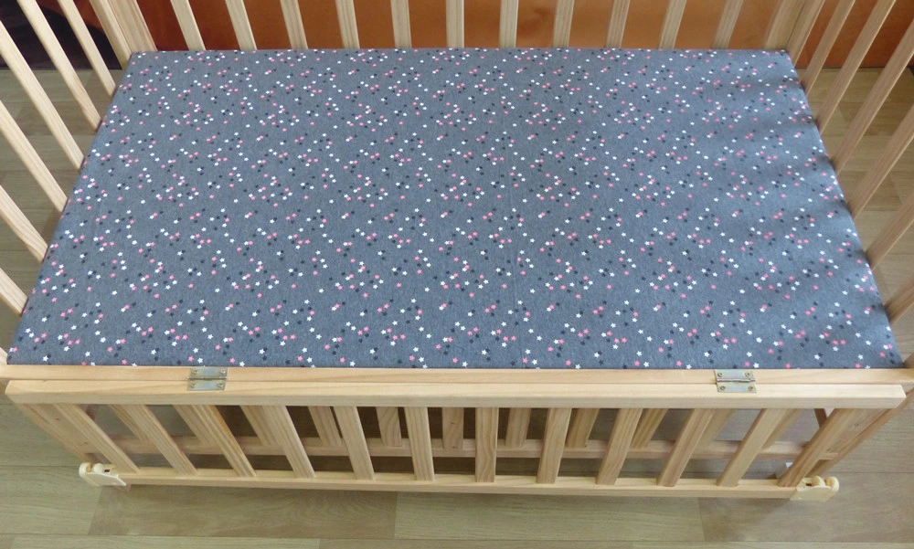 Ultra Soft Jersey Knit Cotton Fitted Cot Sheet for Baby Crib