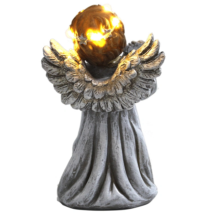 Wholesale Small Table Decor Craft Home Decor Resin Angel Figurine
