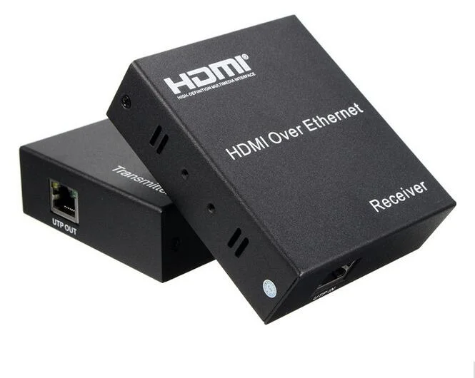 120m HDMI Extender Over TCP/IP with IR Remote Control