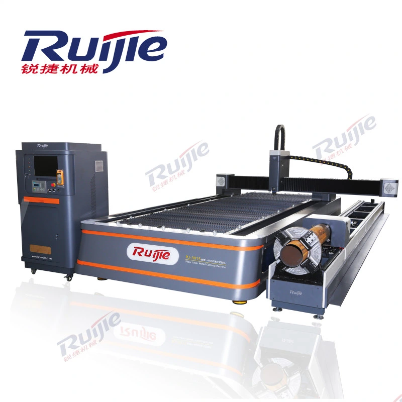 1000W/1500W Fiber Metal Sheet Tube Laser Cutting Machine 10mm Steel Pipe Laser Cutter Factory Sale
