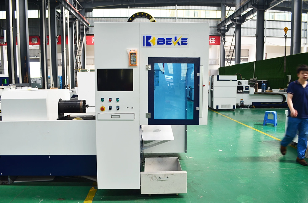 Copper Tube Fiber Laser Cutting Machine CNC tube laser cutter