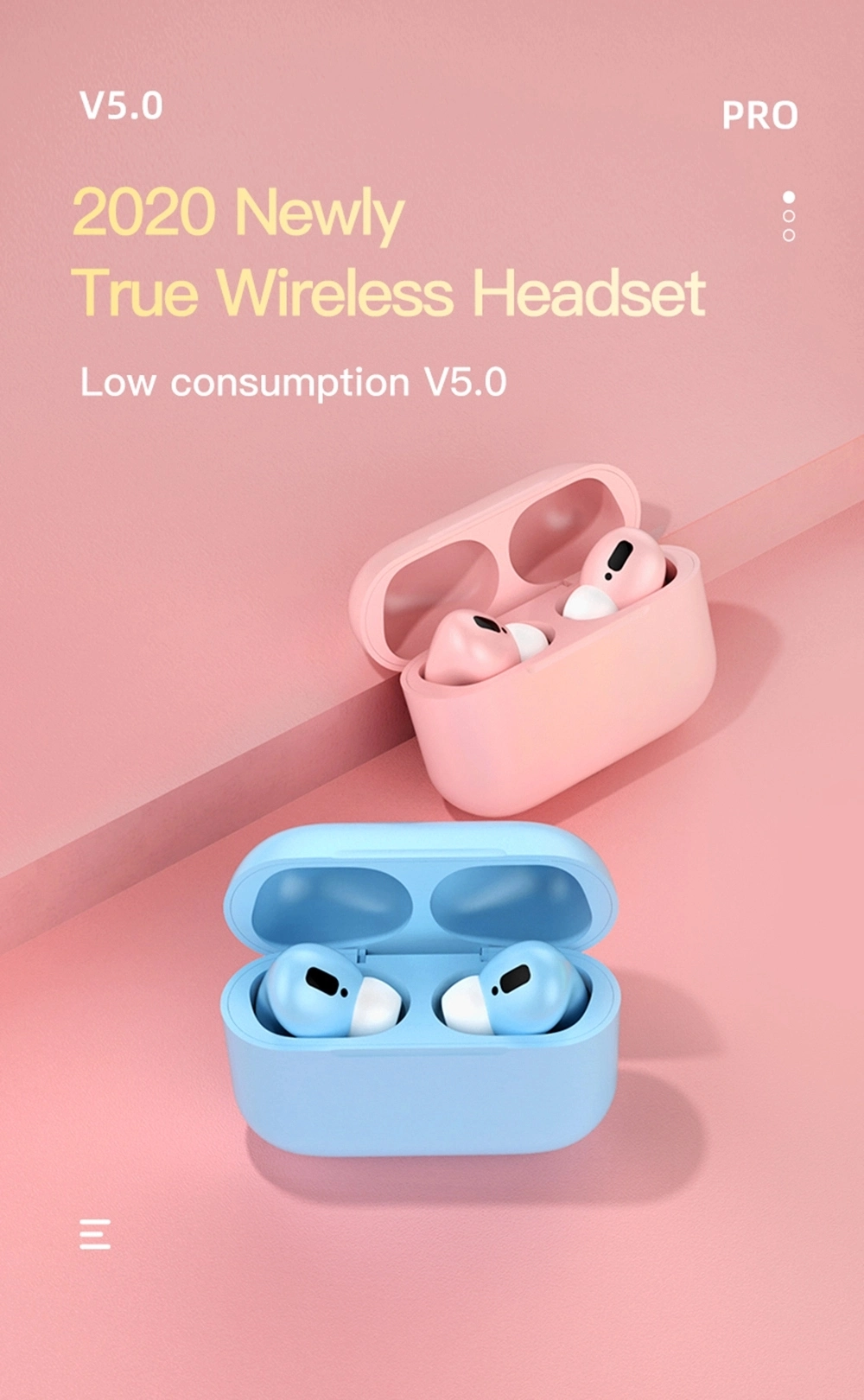 New Tws 2020 Air Inpods 3 PRO Earphones Wireless Earphones Tws Auto-Pairing Touch Control Earbuds