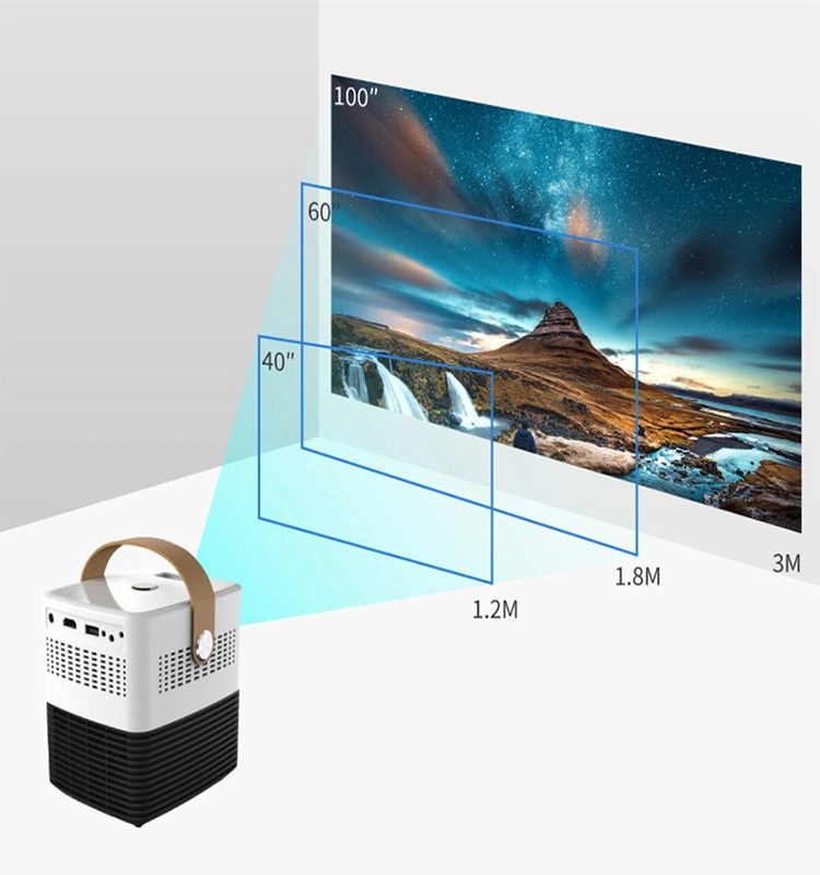 Android Mini Projector New Wireless Portable Multimedia Home Theater Projector