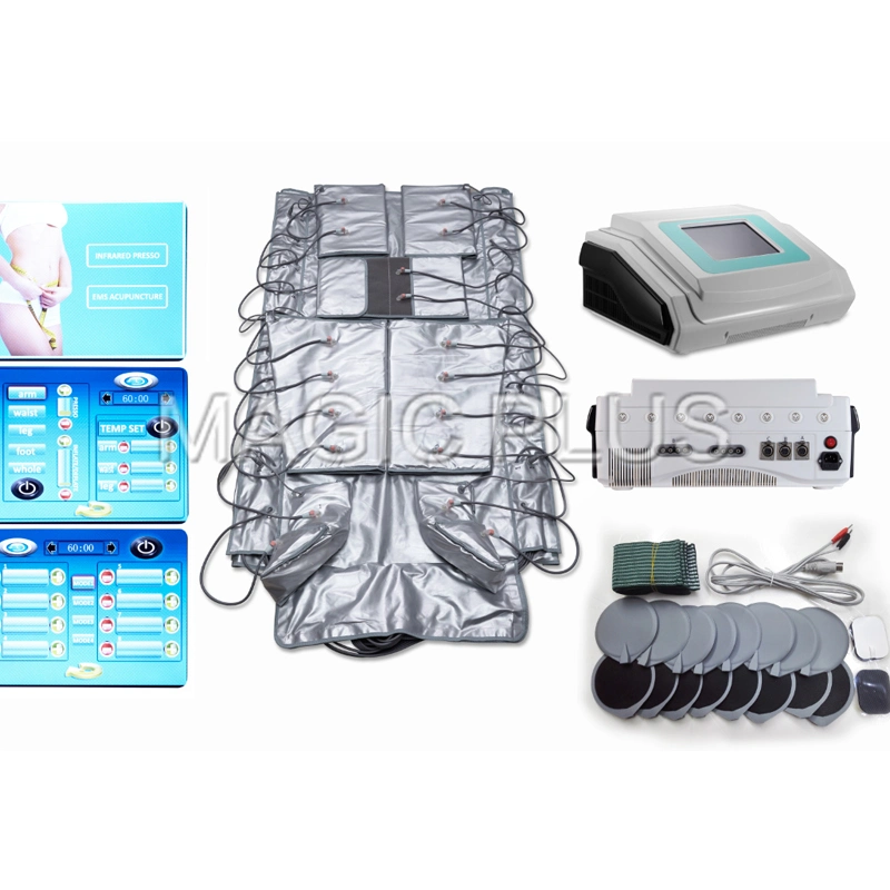 EMS Slimming Suit Air Pressure Massage Pressotherapy Machine with Leg Foot Massager Pressotherapy