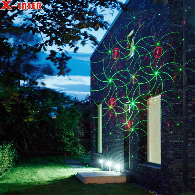 Holiday Light Decoration Christmas Laser Light Projector with Remote Control