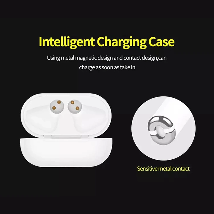 Wireless Earbuds Wireless Headphones Bluetooth Earbuds Bluetooth 5.0 Earphones Earbuds with Wireless Charger