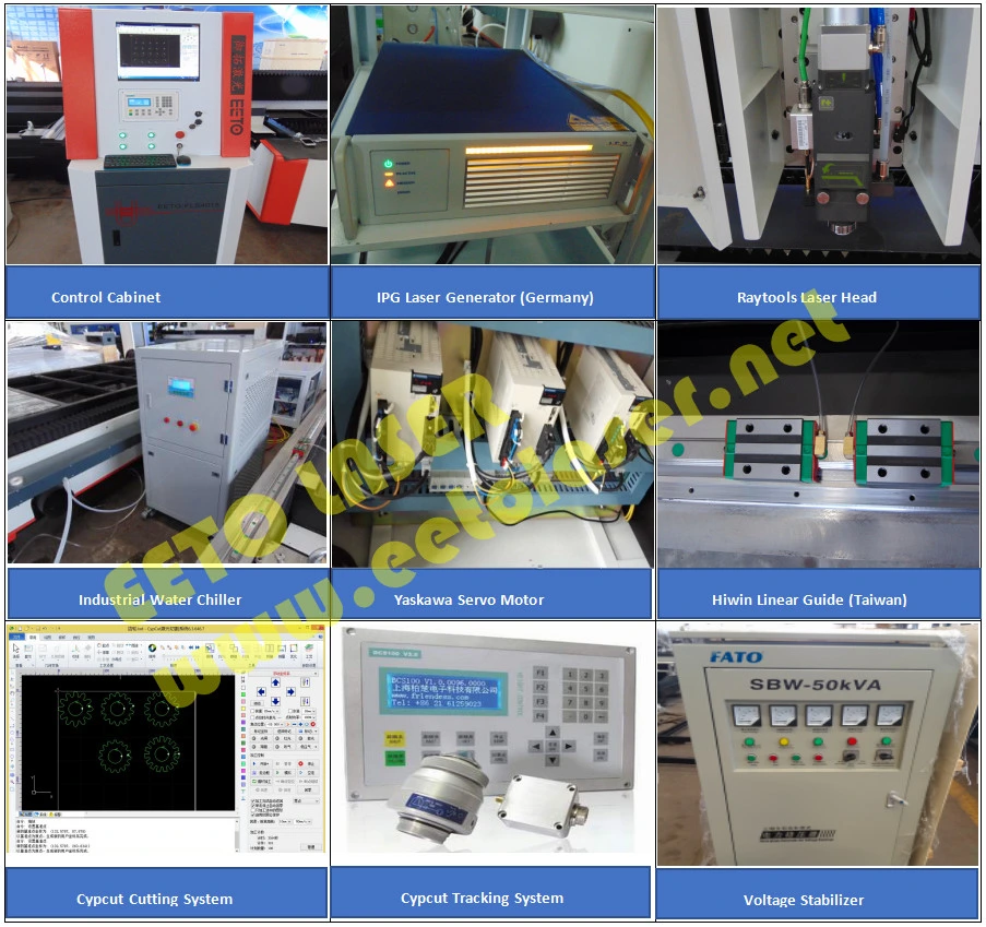 Open Type Fiber Laser Cutting Machine for Metal Working-Ipg-2000W