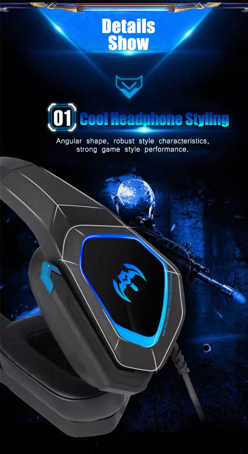 Gaming Headsets 7.1 Surround Sound Gaming Headset with Mic Gh-02