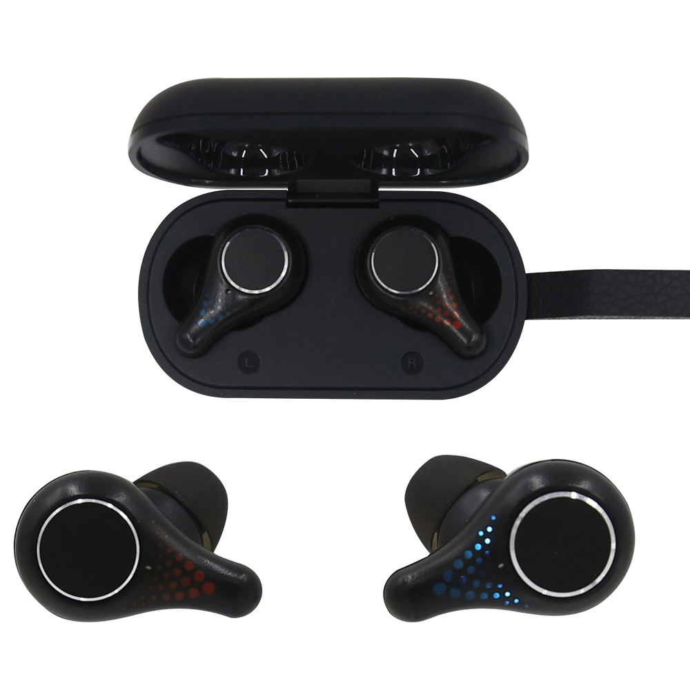 Portable LED True Wireless Stereo Earbuds with Retail Box Sports Mini Tws Earbuds