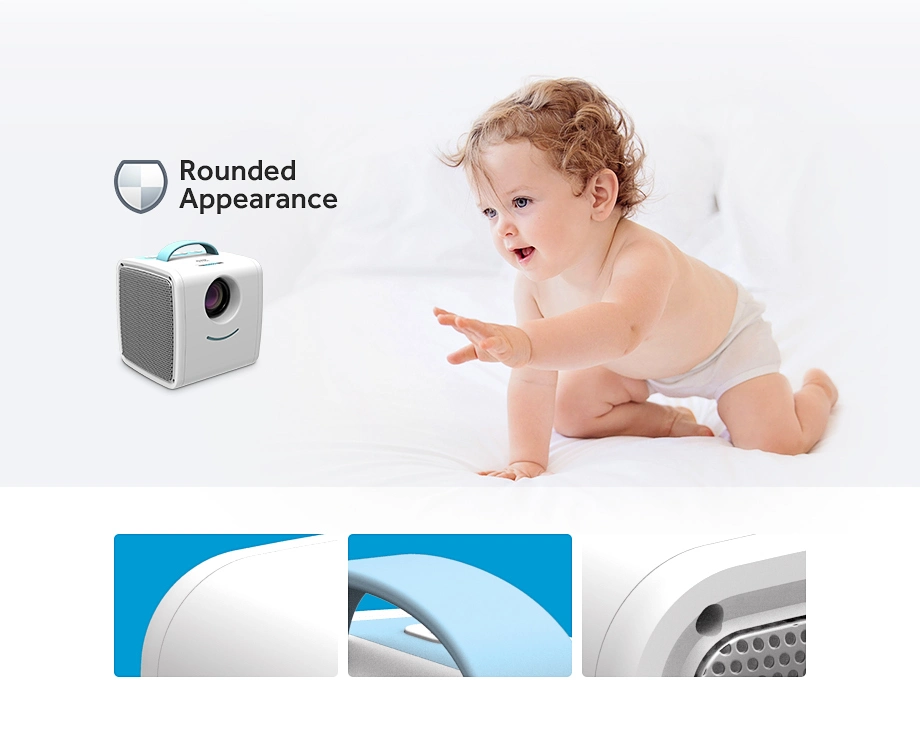 Mini Projector 30 Lumens Portable Projector Children Education Projector.