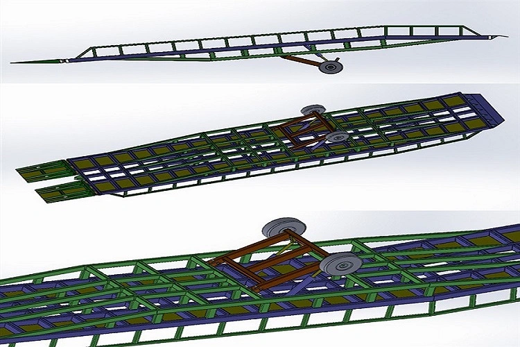 Fixed Warehouse Hydraulic Yard Loading Dock Ramp 6-15 T Loading /Unloading Yard Ramp