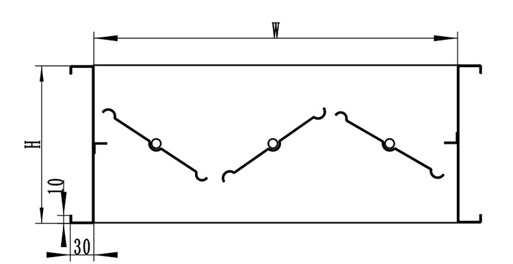 Motorized Volume Control Air Damper with Control Switch