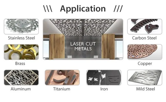 5mm Galvanized Sheet 1500W-3015 Industrial Laser Cutter CNC Laser Cutting Machine for Sale