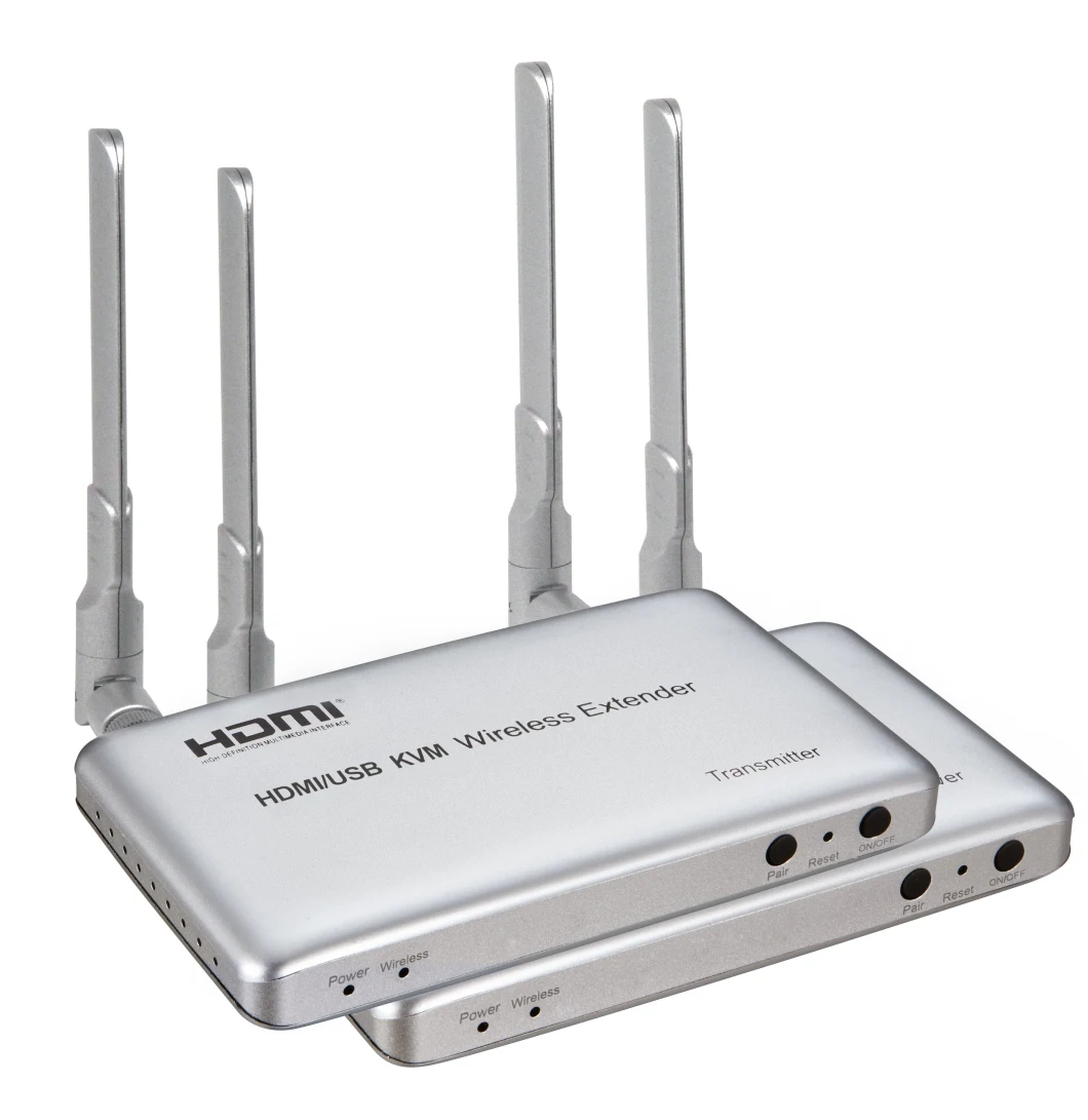 50m Wireless HDMI USB Kvm Extender