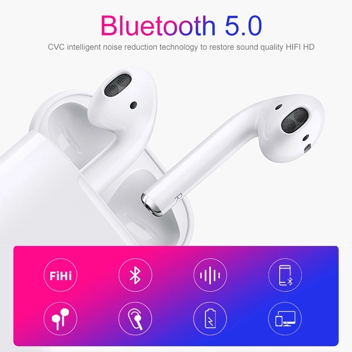 Wireless Earbuds, Bluetooth 5.0 Earbuds Touch Control in-Ear True Wireless Headphones Tws Earphones