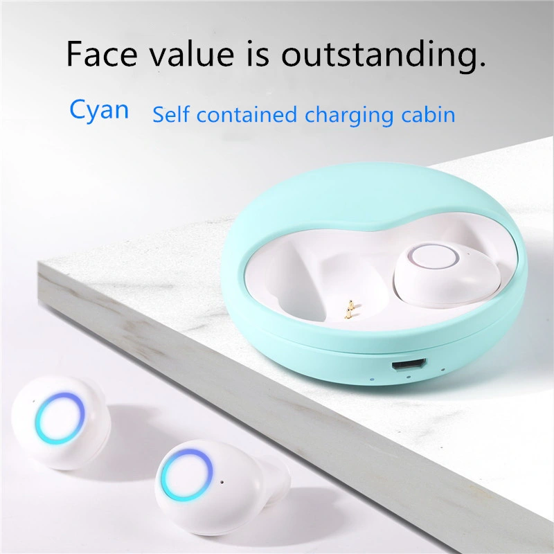 Wireless Earphone Bluetooth V5.0 Tws Bluetooth Earphone with Noise Reduction