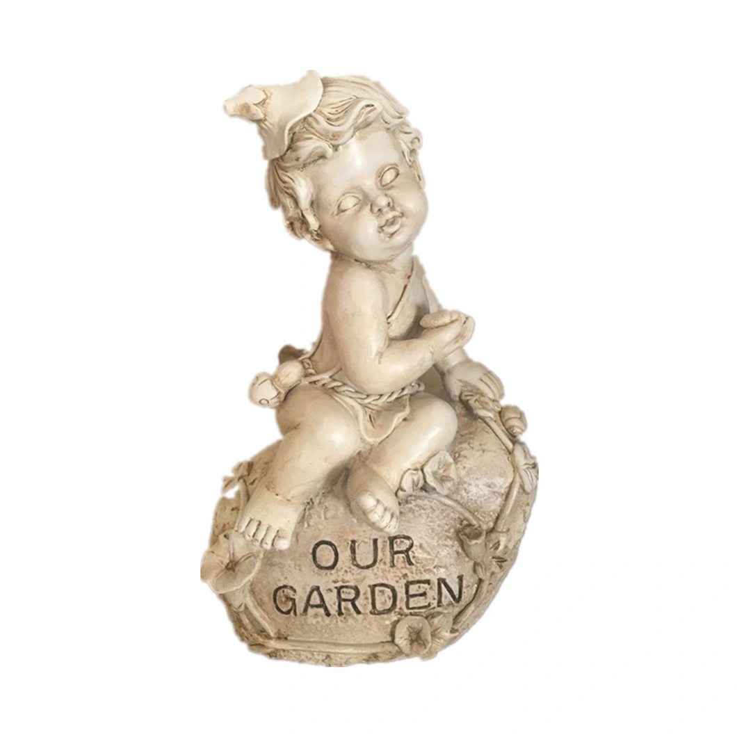 Polyresin Craft Angel Statue Decoration Resin Angel Sculpture Gift