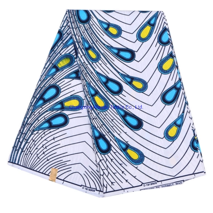 65GSM Flower Design Disperse Print Fabric for Baby Bed