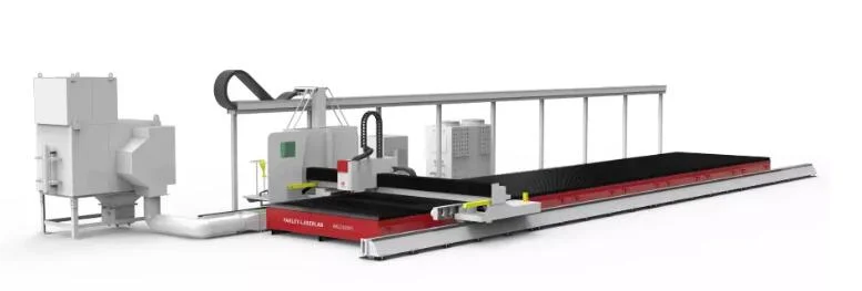 Hgtech High Precision CNC System Bevel Accuracy Range Cutting Polygonal Bevel Laser Bevel Cutting Machine