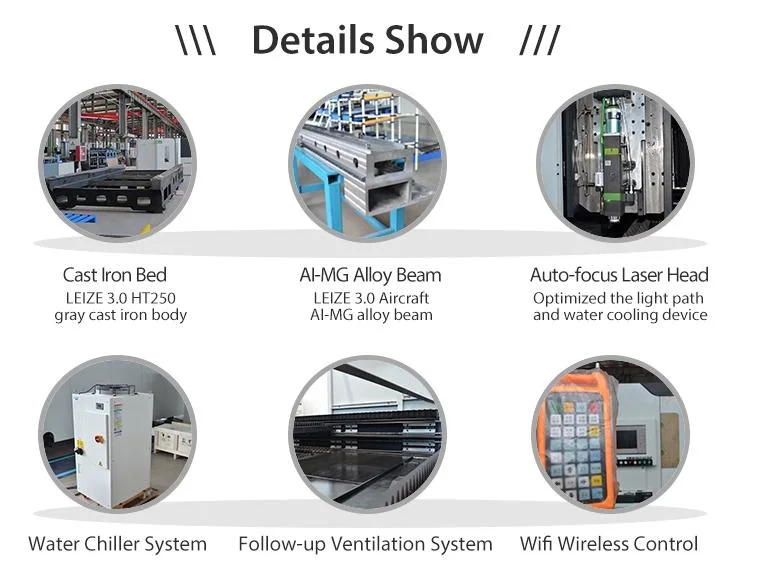 3015 4020 1000W High Precision Fiber Laser Cutting Machine for Metal/Laser Cutter Machine