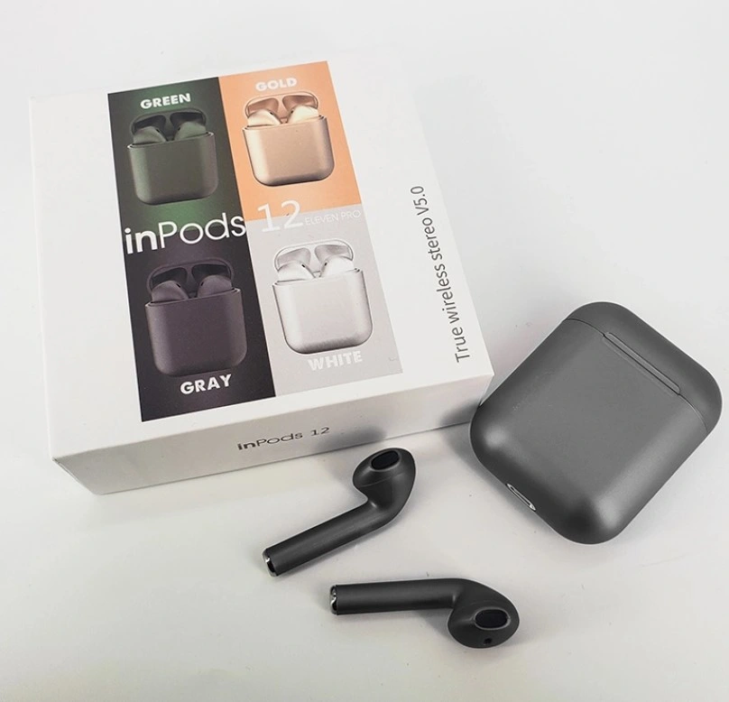 Inpods 12 Metal Color Inpods 12 Macaron Tws Wireless Earbuds Earphones I12 Tws Colorful Headset