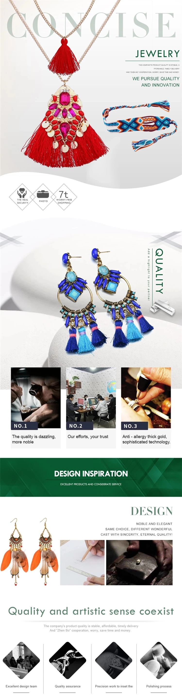 Hottest Gold/Silver Teardrop Crystal Necklace Jewelry, Colorful Crystal Rhinestone Necklace Cheap Jewelry Wholesale