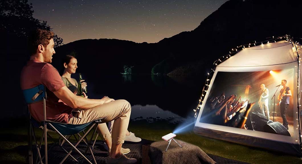 Home Theater Projectors DLP Full HD Projector with Android Bluetooth