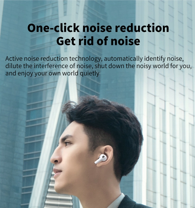 Trending 2020 in-Ear Portable Anc Active Noise Cancelling Wireless Bluetooth M10 Earbuds Earphones Headset.