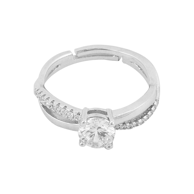 Factory Fashion Sterling Silver 18K White Gold 18K Yellow Gold 18K Rose Gold Wedding Jewellery Ring Mount