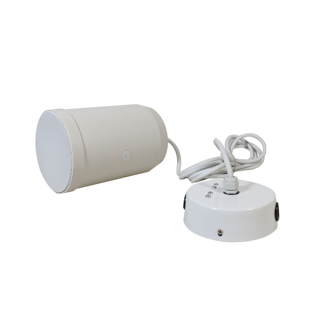 PA System En54 Certificated ABS 100V 10W 5 Inch Full Range Ceiling Hanging Projector Speaker