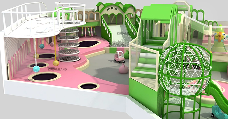 Kids Soft Indoor Used Play Functional Amusement Park Commercial Indoor Playground for Sale