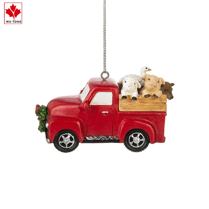 Polyresin Mini Figures /Wholesale Ornaments Mini Resin Figurines Gift /Custom Hanging Ornaments Christmas Figurines for Decorations