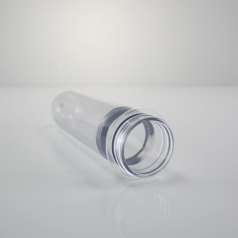 China Manufacture Customizable Neck Size 10.5g Clear Black Plastic Pet Bottle Preform