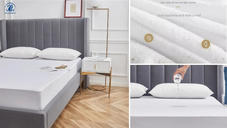 Good Price Quality King Size Bed Baby Terry Mattress Protector
