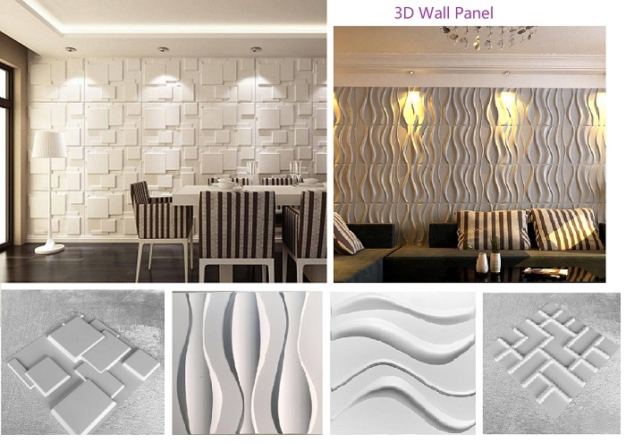 PVC 3D Wall Panel Art3d Decorative Marble 3D Wall Panels Textured 3D Wall